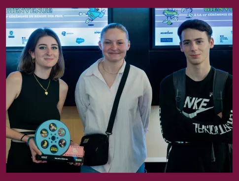Une victoire pour nos étudiants en Bachelor Réalisateur Monteur 