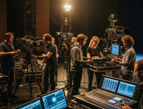 Quelles sont les grandes familles de métier de l'audiovisuel ?