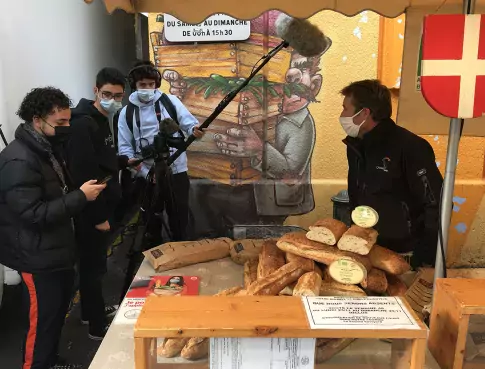 Interview à Grenoble