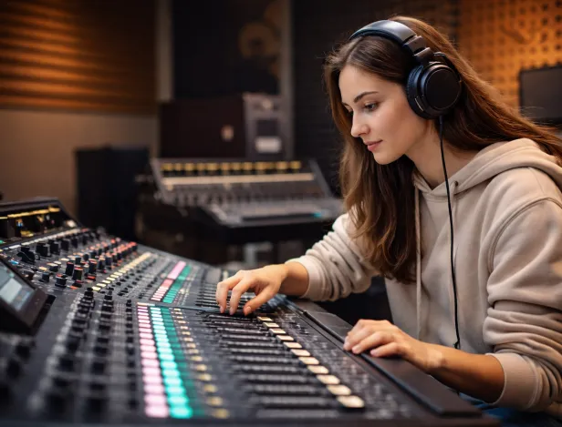 etudiant-formation-technicien-son-enregistrement-audio-studio