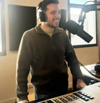 Victor-animateur-radio-alumni-acfa-montpellier